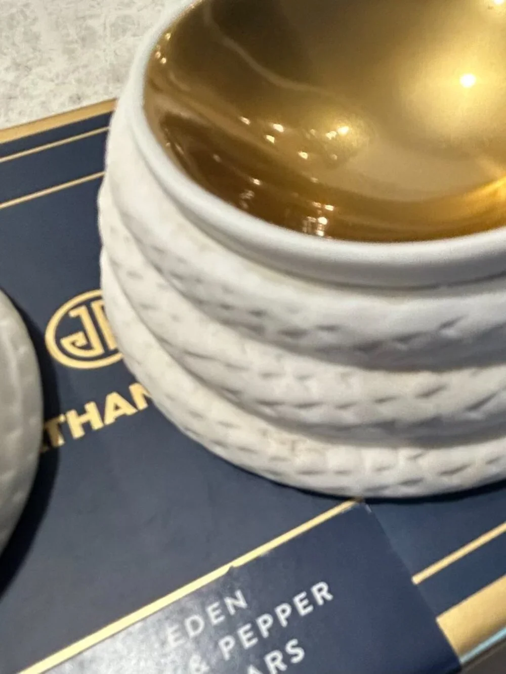 Jonathan Adler Eden salt and pepper cellars